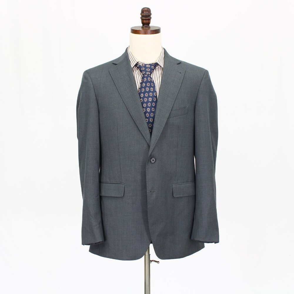 Alton Lane 44R Gray Solid 2-Button Sport Coat Blazer Jacket G549